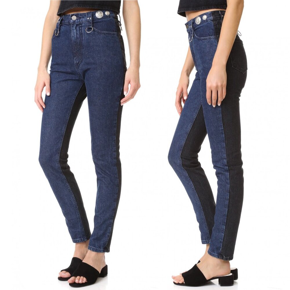 Rachel Comey Western Two Tone Aster Denim Jeans Size 6 - Worn Twice